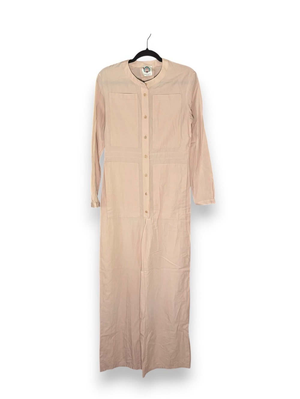 Happy Haus La Combinaison Coverall Jumpsuit Light Pink Size 36 Small Utility